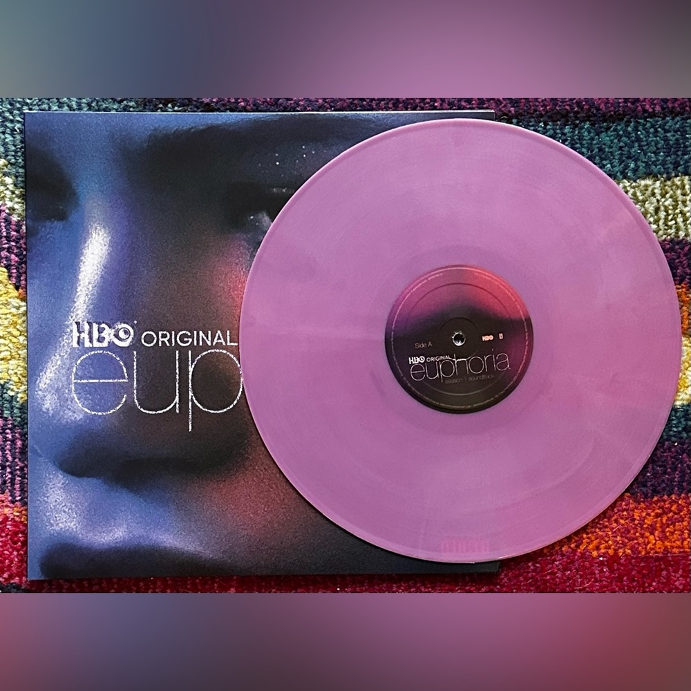 Euphoria Season 1 Soundtrack Vinyl Record Purple Pressing